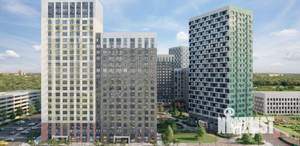 2-к квартира, строящийся дом, 68м2, 20/20 этаж