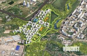 2-к квартира, строящийся дом, 68м2, 20/20 этаж